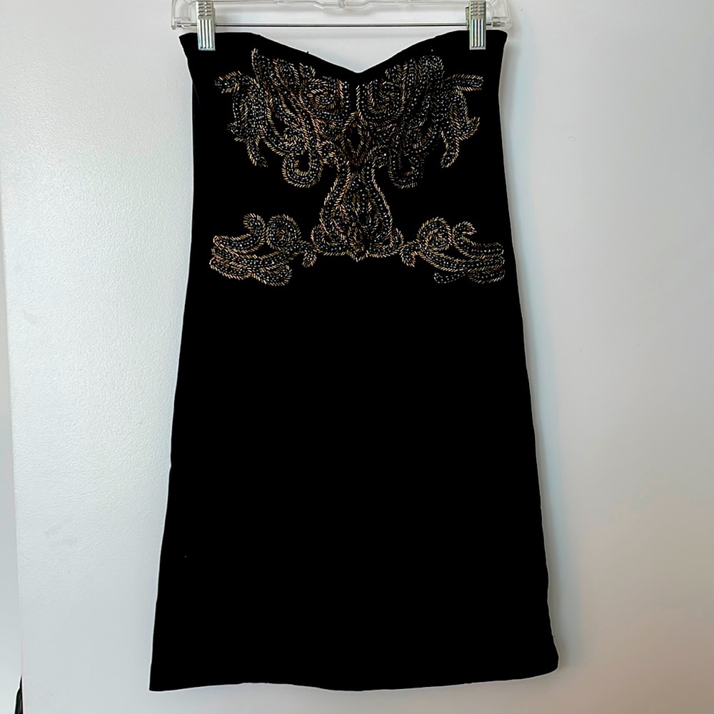 Black free people mini dress